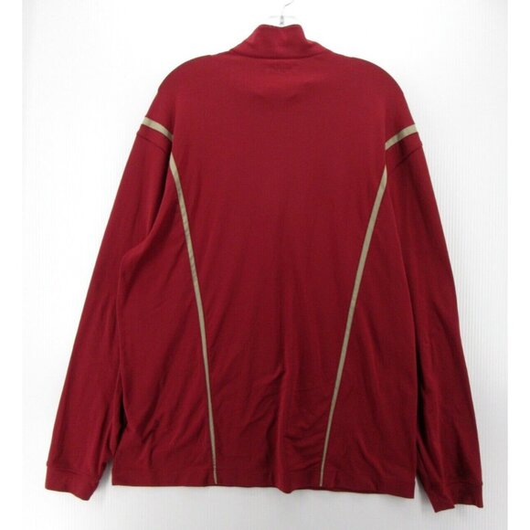 Nike Sweatshirt Medium Golf Fit Dry 1/4 Zip Pullover Swoosh Logo Active - Picture 6 of 11